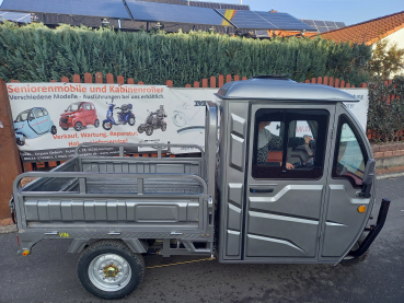 Elektro-Lastendreirad "CargoPower Cabin" 25/45 km/h