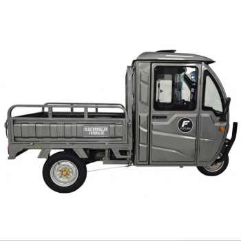 Preview: Elektro-Lastendreirad "CargoPower Cabin" 25/45 km/h, 72V/58Ah Ah Blei-Gel-Akku