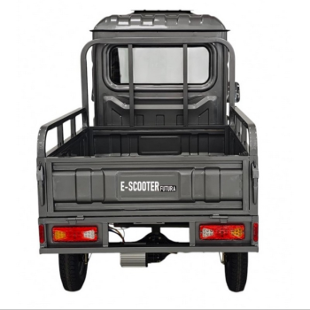 Preview: Elektro-Lastendreirad "CargoPower Cabin" 25/45 km/h, 72V/58Ah Ah Blei-Gel-Akku