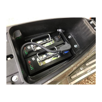 Elektroroller Classico Li, Windschild, 45 km/h, Lithium-Akku, 3000 Watt