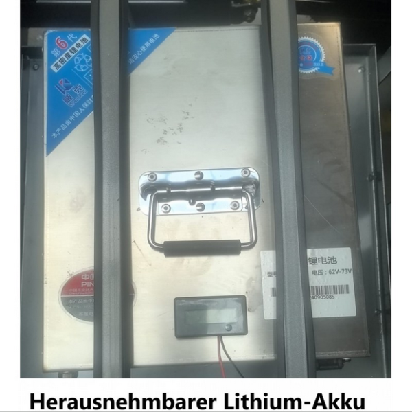 Elektro-Lastendreirad 'CargoCruiser Li' 25/45 km/h, 60V/60 Ah Lithium-Akku