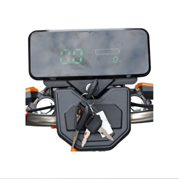 Elektro-Lastendreirad "Cargo Cruiser Dach Li" 25/45 km/h, 60V/60 Ah Lithium-Akku