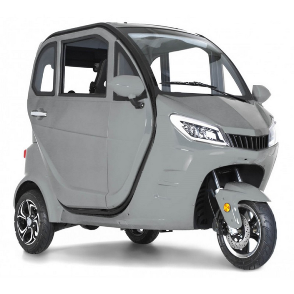 Kabinenroller Cruise Li, 45/25 km/h, Lithium-Akku, 70 km Reichweite, 300 km,grau