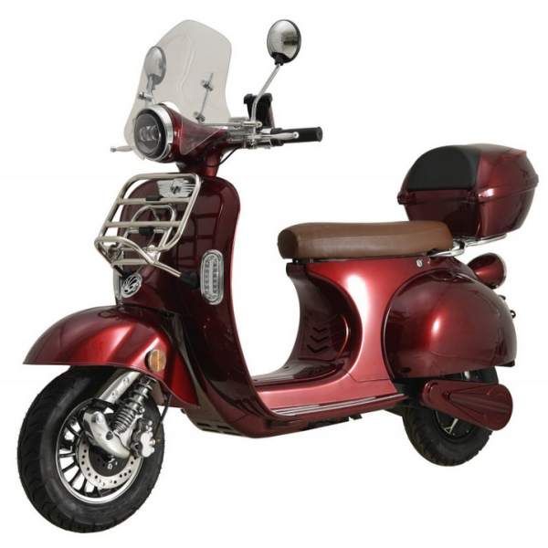 Elektroroller Classico Li, Windschild, 45 km/h, Lithium-Akku, 3000 Watt