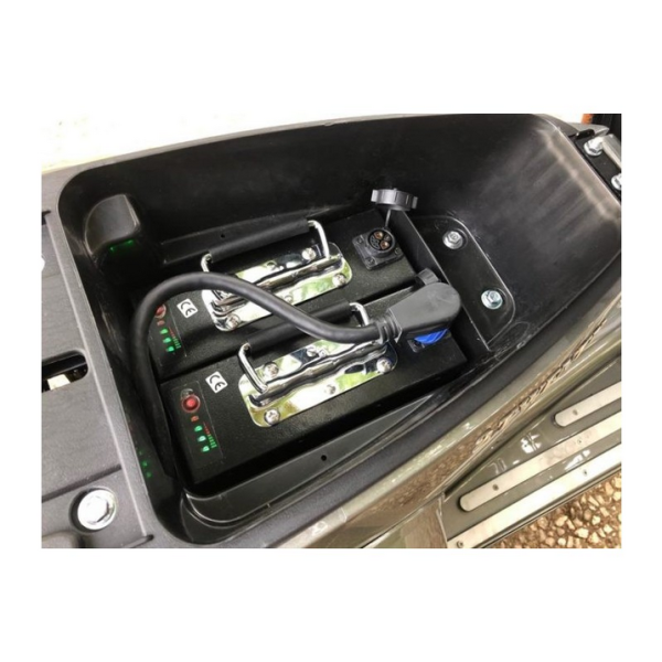 Elektroroller Classico Li, Windschild, 45 km/h, Lithium-Akku, 3000 Watt