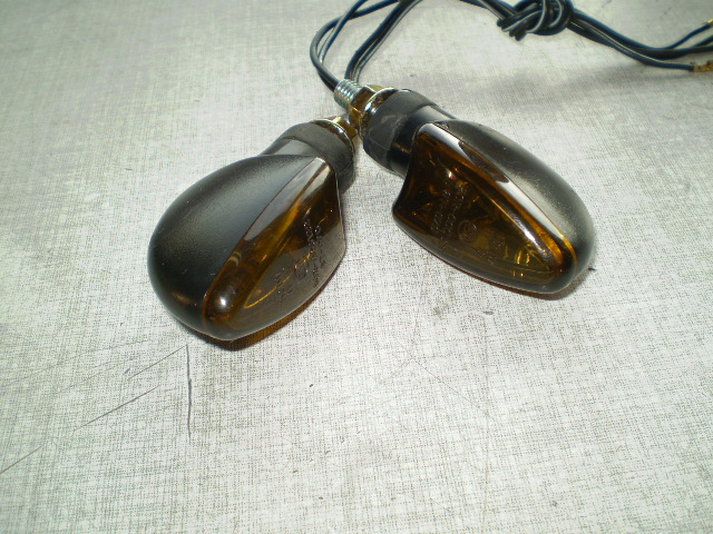 Mini Blinker kurz Arm 2 Stück getöhnt