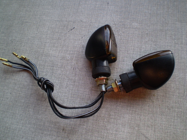 Mini Blinker kurz Arm 2 Stück getöhnt