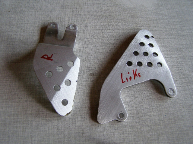 1105 YZF-R6 RJ03 Fersenschutz r + l Pumpenschutz