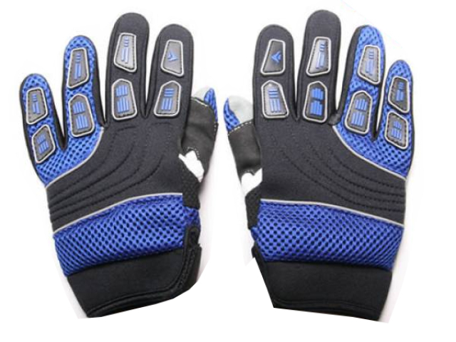 Kinder Motocross Handschuhe Blue