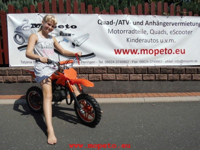 Kinder Mini Crossbike Delta 49 cc 2-takt Pitbike