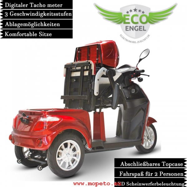 Eco Engel 503 Schwarz mit Lithium Akku