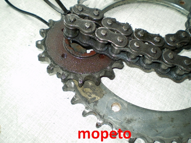 1301 Honda VFR800 RC46 Kettensatz Ritzel kettenrad