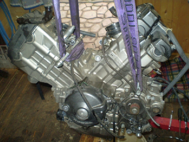 Honda VTR1000F SC36 Motor Getriebe Lichtmaschine