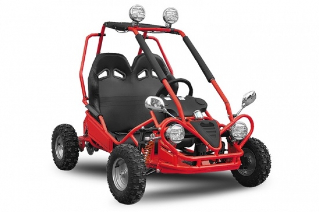 Eco midi Buggy 450 W / 750 W 6 Zoll 2-Stufen Drossel Kinderbuggy mit Rückwärtsgang