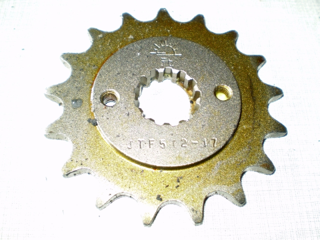 1121 Ex 500 A Ritzel 17 Zähne neu JTF512-17